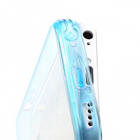 Coque style Bumper avec arrière transparent pour iPhone 5C Coque style Bumper avec arrière transparent pour iPhone 5C