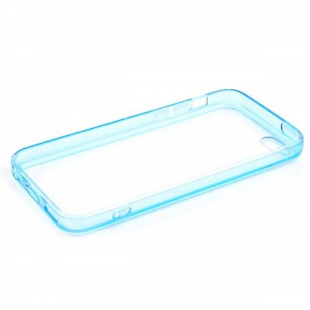 Coque style Bumper avec arrière transparent pour iPhone 5C Coque style Bumper avec arrière transparent pour iPhone 5C