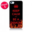 Coque iPhone 5/5S et SE Keep Calm and Be A Demon - Nico