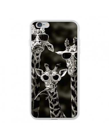 Coque Girafe Swag Lunettes Familiy Giraffe pour iPhone 6 Plus - Asano Yamazaki