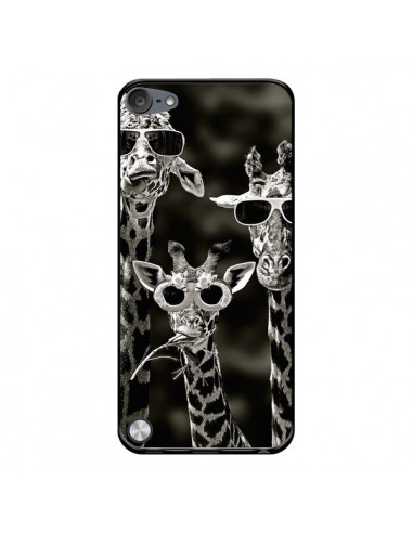 Coque Girafe Swag Lunettes Familiy Giraffe pour iPod Touch 5 - Asano Yamazaki