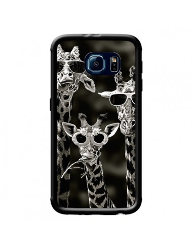 Coque Girafe Swag Lunettes Familiy Giraffe pour Samsung Galaxy S6 - Asano Yamazaki