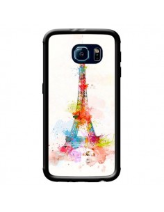 Coque Paris Tour Eiffel Muticolore pour Samsung Galaxy S6 - Asano Yamazaki