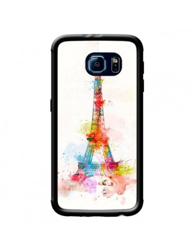 Coque Paris Tour Eiffel Muticolore pour Samsung Galaxy S6 - Asano Yamazaki