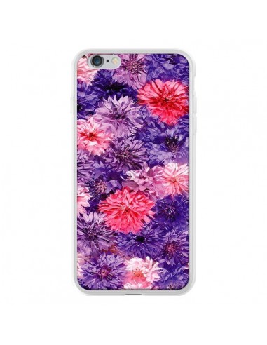 Coque Fleurs Violettes Flower Storm pour iPhone 6 Plus - Asano Yamazaki