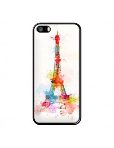 Coque Paris Tour Eiffel Muticolore pour iPhone 5 et 5S - Asano Yamazaki