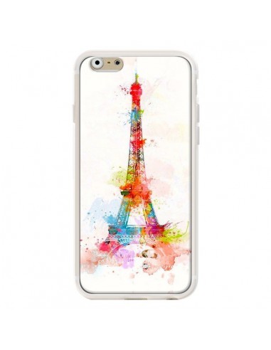 Coque Paris Tour Eiffel Muticolore pour iPhone 6 - Asano Yamazaki