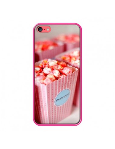 Coque Punk Popcorn Rose pour iPhone 5C - Asano Yamazaki