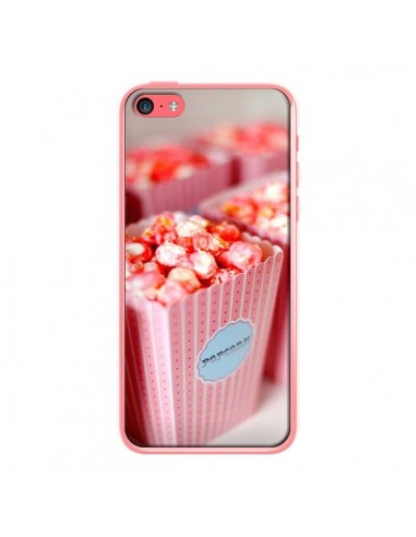 Coque Punk Popcorn Rose pour iPhone 5C - Asano Yamazaki