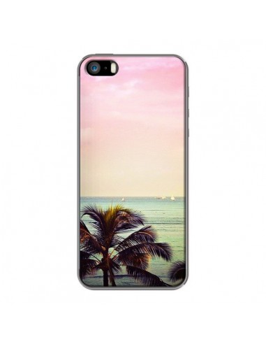 Coque Sunset Palmier Palmtree pour iPhone 5 et 5S - Asano Yamazaki