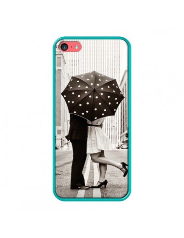 Coque Secret under Umbrella Amour Couple Love pour iPhone 5C - Asano Yamazaki
