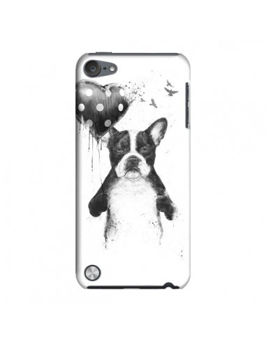 Coque Lover Bulldog Chien Dog My Heart Goes Boom pour iPod Touch 5 - Balazs Solti