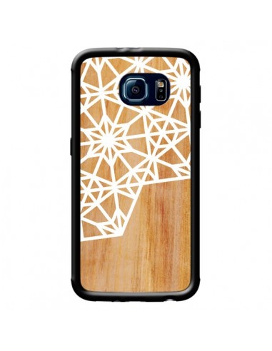 Coque Frozen Stars Etoile Bois Azteque Aztec Tribal pour Samsung Galaxy S6 - Jenny Mhairi