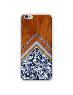 Coque Sequin Geometry Bois Azteque Aztec Tribal pour iPhone 6 Plus - Jenny Mhairi