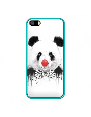 Coque Clown Panda pour iPhone 5 et 5S - Balazs Solti