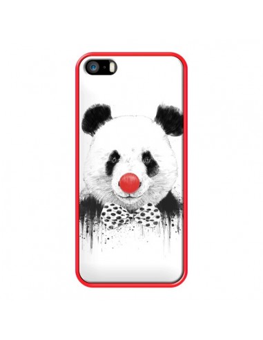 Coque Clown Panda pour iPhone 5 et 5S - Balazs Solti