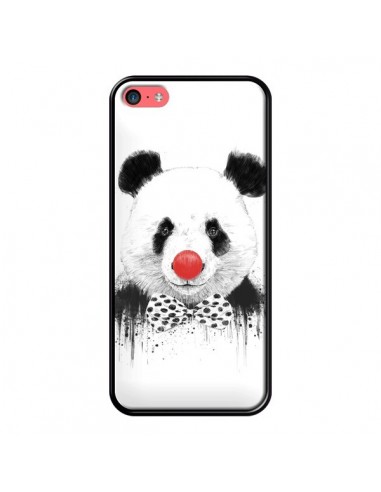 Coque Clown Panda pour iPhone 5C - Balazs Solti