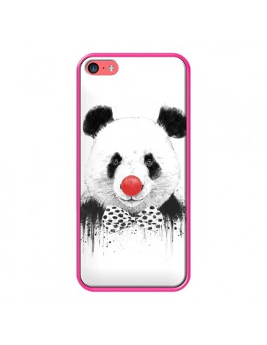 Coque Clown Panda pour iPhone 5C - Balazs Solti