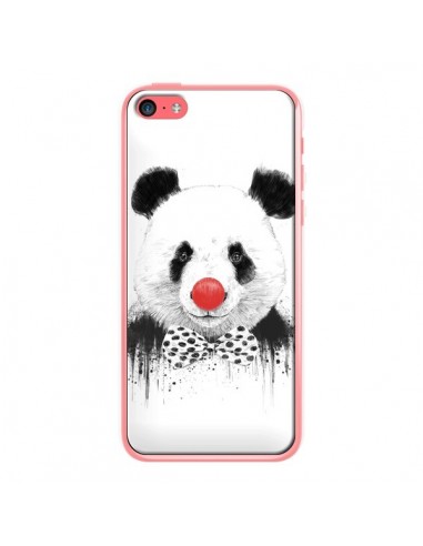 Coque Clown Panda pour iPhone 5C - Balazs Solti