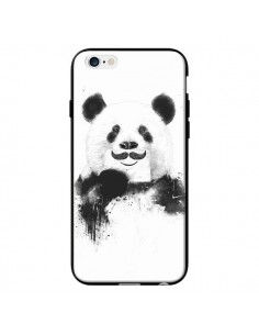Coque Funny Panda Moustache Movember pour iPhone 6 - Balazs Solti
