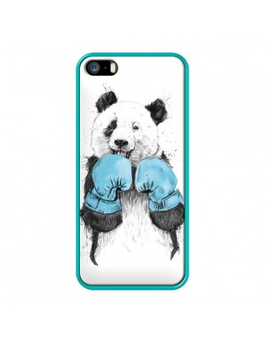 Coque Winner Panda Boxeur pour iPhone 5 et 5S - Balazs Solti