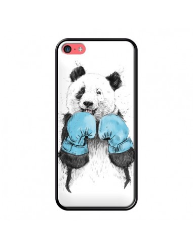 Coque Winner Panda Boxeur pour iPhone 5C - Balazs Solti