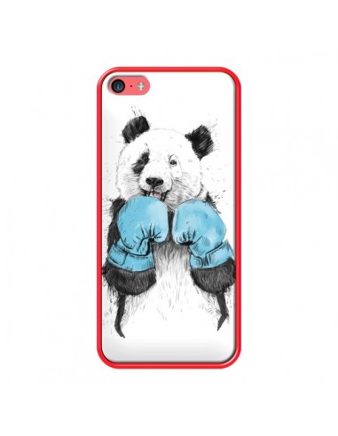Coque Winner Panda Boxeur pour iPhone 5C - Balazs Solti