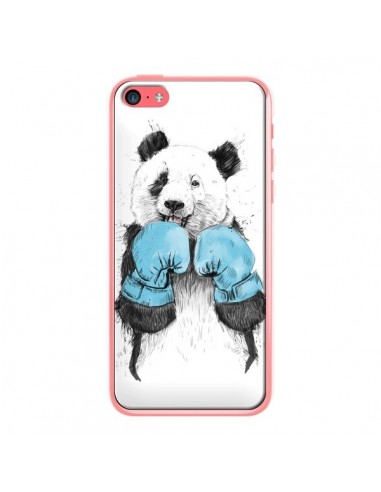 Coque Winner Panda Boxeur pour iPhone 5C - Balazs Solti