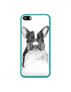 Coque Tagueur Bulldog Dog Chien Big City Life pour iPhone 5 et 5S - Balazs Solti 2