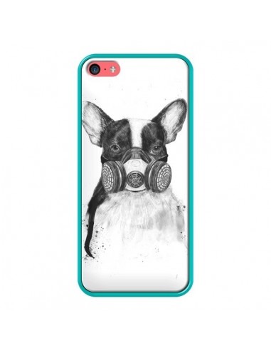 Coque Tagueur Bulldog Dog Chien Big City Life pour iPhone 5C - Balazs Solti