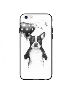 Coque Lover Bulldog Chien Dog My Heart Goes Boom pour iPhone 6 - Balazs Solti