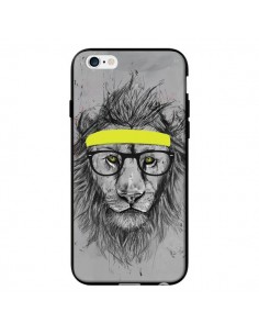 Coque Hipster Lion pour iPhone 6 - Balazs Solti