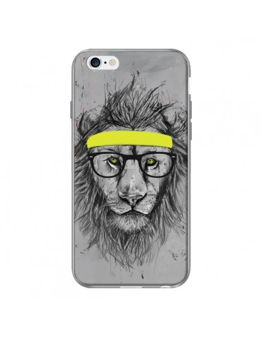 Coque Hipster Lion pour iPhone 6 - Balazs Solti