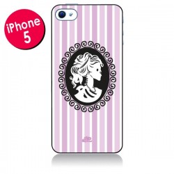 Coque Camée Squelette Rose pour iPhone 5