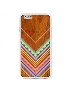 Coque Azteque Arbutus Pastel Bois Aztec Tribal pour iPhone 6 - Jenny Mhairi 2