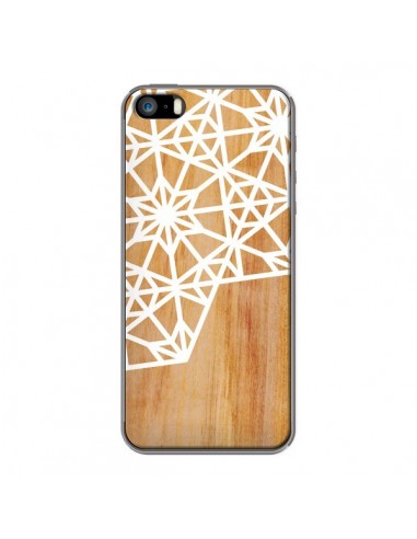 Coque Frozen Stars Etoile Bois Azteque Aztec Tribal pour iPhone 5 et 5S - Jenny Mhairi