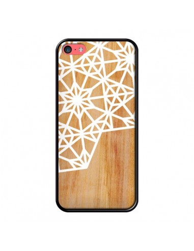 Coque Frozen Stars Etoile Bois Azteque Aztec Tribal pour iPhone 5C - Jenny Mhairi