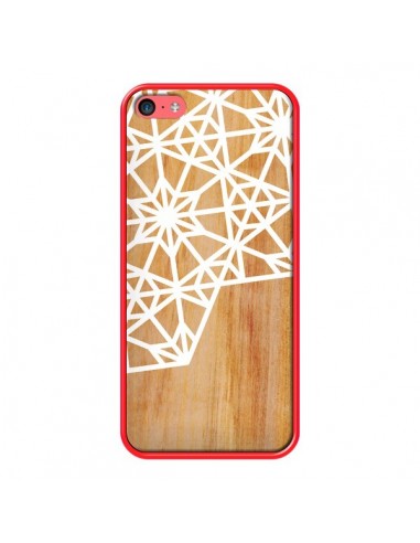 Coque Frozen Stars Etoile Bois Azteque Aztec Tribal pour iPhone 5C - Jenny Mhairi