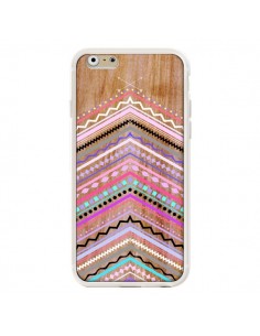 Coque Purple Chevron Wild Wood Bois Azteque Aztec Tribal pour iPhone 6 - Jenny Mhairi 2