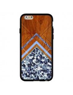 Coque Sequin Geometry Bois Azteque Aztec Tribal pour iPhone 6 - Jenny Mhairi