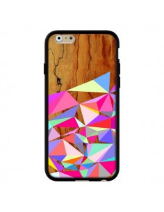 Coque Wooden Multi Geo Bois Azteque Aztec Tribal pour iPhone 6 - Jenny Mhairi