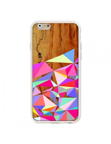 Coque Wooden Multi Geo Bois Azteque Aztec Tribal pour iPhone 6 - Jenny Mhairi