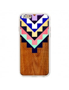 Coque Wooden Tribal Bois Azteque Aztec Tribal pour iPhone 6 - Jenny Mhairi 2