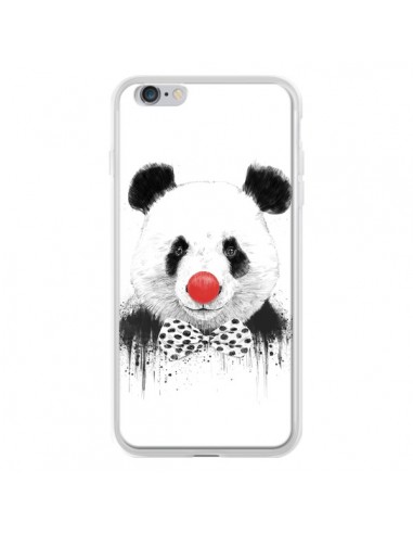 Coque Clown Panda pour iPhone 6 Plus - Balazs Solti