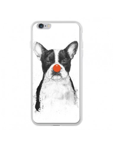 Coque Clown Bulldog Chien Dog pour iPhone 6 Plus - Balazs Solti