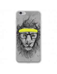 Coque Hipster Lion pour iPhone 6 Plus - Balazs Solti