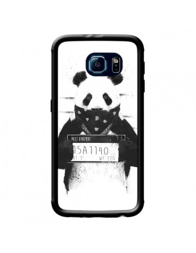 Coque Bad Panda Prison pour Samsung Galaxy S6 - Balazs Solti
