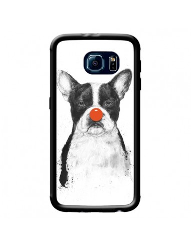 Coque Clown Bulldog Chien Dog pour Samsung Galaxy S6 - Balazs Solti