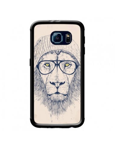 Coque Cool Lion Lunettes pour Samsung Galaxy S6 - Balazs Solti