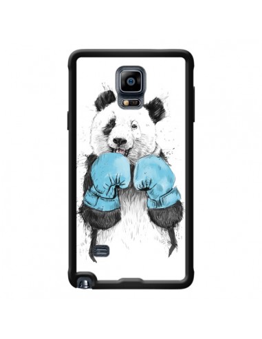 Coque Winner Panda Boxeur pour Samsung Galaxy Note 4 - Balazs Solti